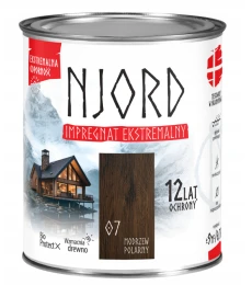 NJORD IMPREGNAT EKSTREMALNY MODRZEW POLARNY 0,75L 12LAT