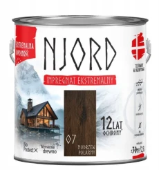 NJORD IMPREGNAT EKSTREMALNY MODRZEW POLARNY 2,5L 12LAT