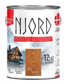 NJORD IMPREGNAT EKSTREMALNY PÓŁNOCNY DĄB 2,5L 12LAT