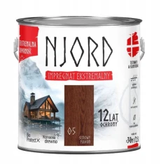 NJORD IMPREGNAT EKSTREMALNY SUROWY MAHOŃ 2,5L 12LAT