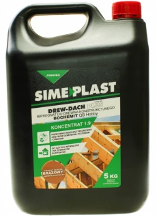 SIMEPLAST DREW-DACH IMPR. DO DREWNA 1:9 BRĄZOWY  5L
