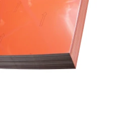 BLACHA STALOWA LAKIEROWANA 0.50x1250x2000 GATUNEK DX51D RAL 8004 CEGLASTY MAT