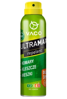 VACO ULTRAMAX SPRAY NA KOMARY KLESZCZE MESZKI 170ML