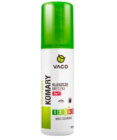 VACO PŁYN NA KOMARY KLESZCZE I MESZKI100ml