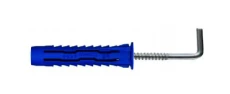 RAWLPLUG KOŁEK UNIWERSALNY Z HAKIEM KĄTOWYM 8X40MM 8 SZT