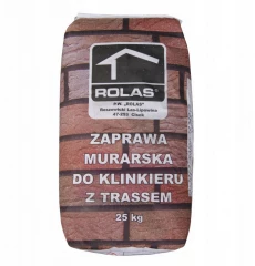 ROLAS ZAPRAWA DO KLINKIERU Z TRASEM GRAFIT 25kg