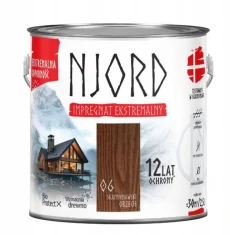 NJORD IMPREGNAT EKSTREMALNY SKANDYNAWSKI ORZECH 2,5L 12LAT