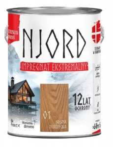NJORD IMPREGNAT EKSTREMALNY SOSNA NORDYCKA 5L 12LAT