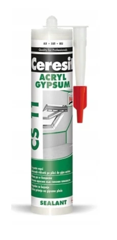 CERESIT CS11 USZCZELNIACZ AKRYLOWY BIAŁY 300ML
