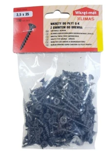 WKRĘT-MET GIPS-DREWNO 3,5x35 200 SZT