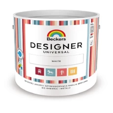 BECKERS EMALIA AKRYLOWA DESIGNER UNIVERSAL WHITE 0,5L
