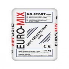 EUROMIX GX-START GIPS SZPACHLOWY BIAŁY 20KG