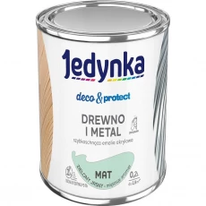 JEDYNKA DECO & PROTECT DREWNO I METAL MAT ZIELONY JASNY 0,2L