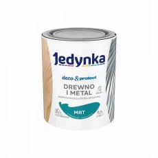 JEDYNKA DECO & PROTECT DREWNO I METAL MAT TURKUSOWY 0,7L