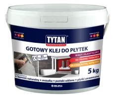 TYTAN GOTOWY KLEJ DO PŁYTEK DYSPERSYJNY 5KG