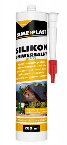 SIMEPLAST SILIKON UNIWERSALNY BIAŁY 280ML
