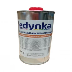 JEDYNKA ROZCIEŃCZALNIK NISKOAROMATYCZNY DO WYROBÓW FTALOWYCH I ALKIDOWYCH 0,5L
