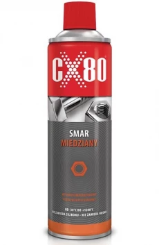 CX80 SMAR MIEDZIANY W SPRAYU WYSOKOTEMPERATUROWY DUOSPRAY 500ML
