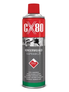 CX80 PŁYN KONSERWUJĄCO-NAPRAWCZY Z TEFLONEM 500ML DUOSPRAY