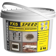 KREISEL 421 FX5 SPEED SZYBKA ZAPRAWA MONTAŻOWA 2KG