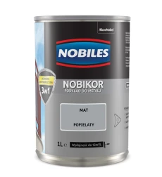 NOBILES NOBIKOR PODKŁAD ANTYKOROZYJNY POPIELATY 1L