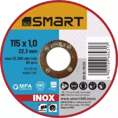 SMART TARCZA DO STALI NIERDZEWNEJ INOX 115 x 1,0MM