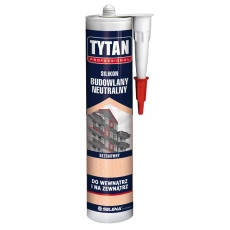 TYTAN SILIKON BUDOWLANY NEUTRALNY SZARY 280ML