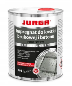 JURGA PROTECT PV 3L Impregnat do kostki brukowej i betonu - rozpuszczalnikowy